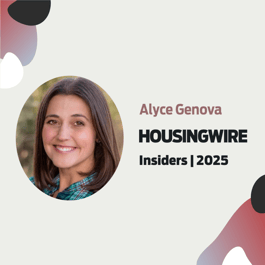 2025 HousingWire Insider: Alyce Genova