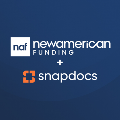 Snapdocs, the mortgage industry’s leading digital closing provider, announced that New American Funding (NAF) has selected its eClosing platform to accelerate digital closing adoption and deliver a streamlined experience to borrowers and the loan officers who serve them.